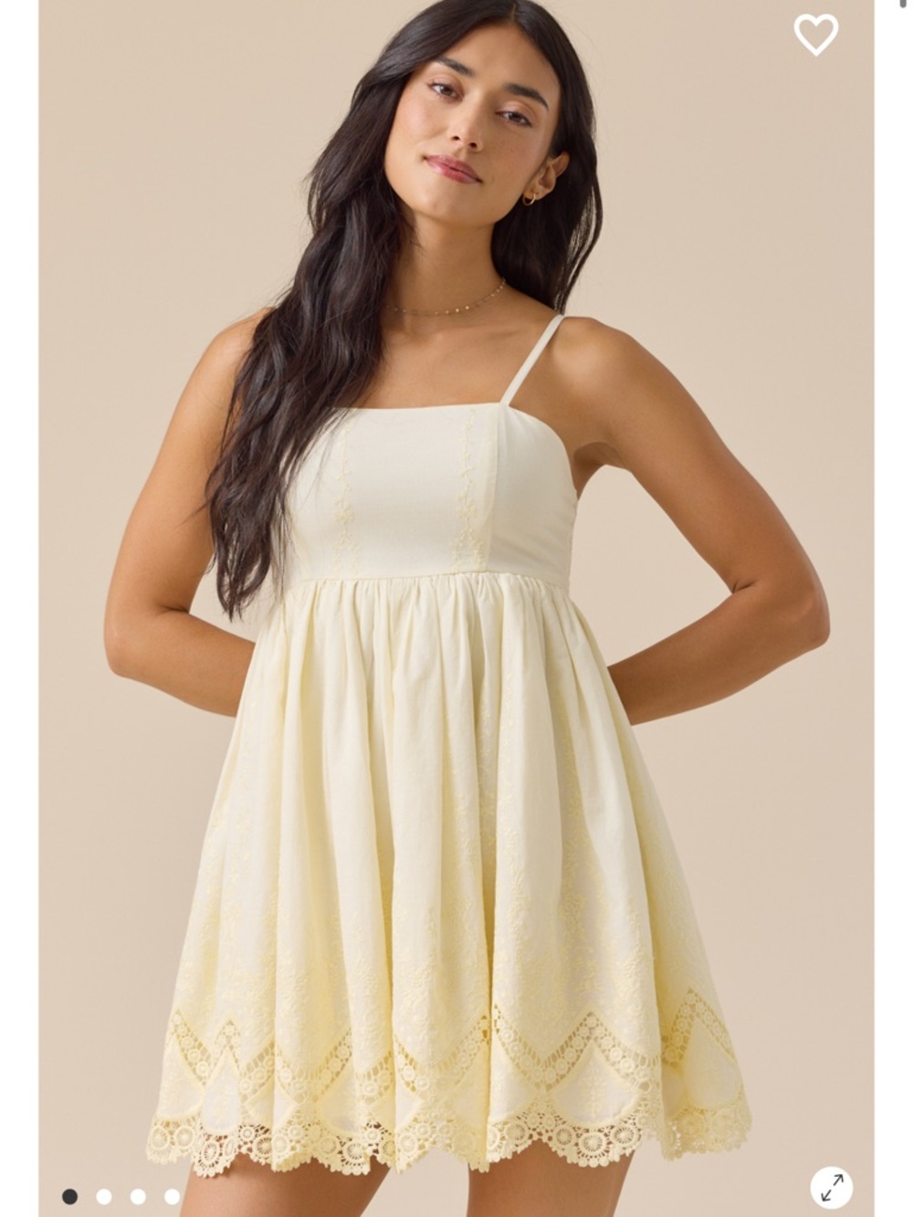 Altar’d State Dress, Cass Lace Mini Dress NWT